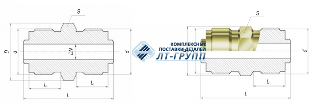Штуцера ввертные