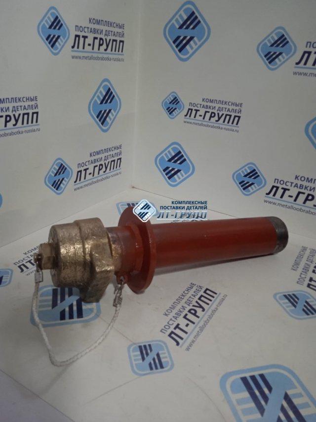 Втулка палубная наливная муфтовая с замком приварная стальная 597-03.087-1