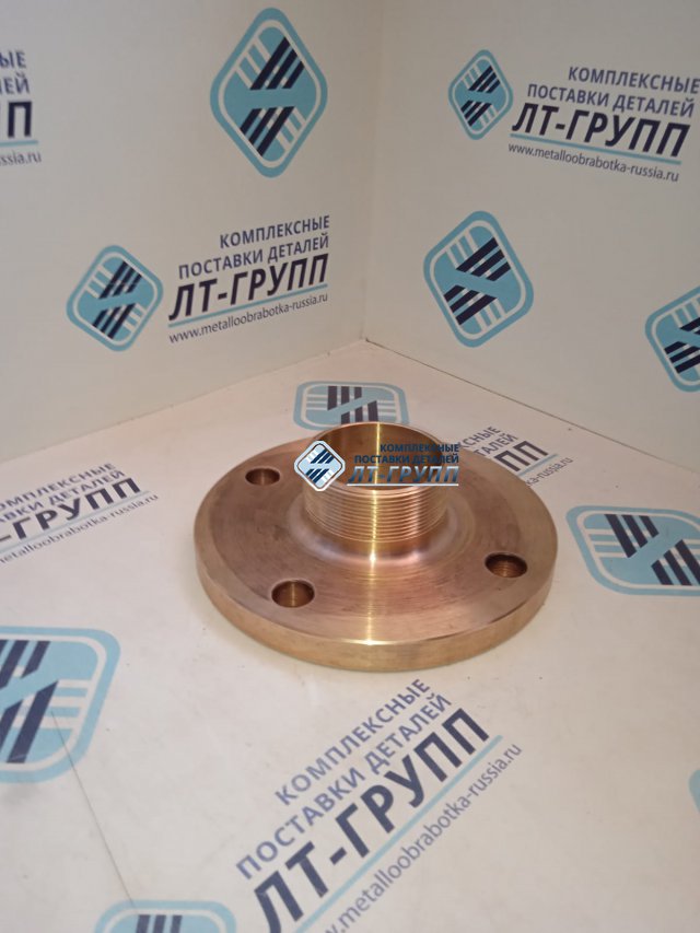 Фланец ДУ 65 в сборе с втулкой